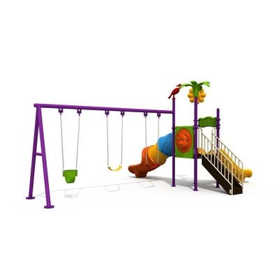 MYTS Mega Pino wavy slide and swings